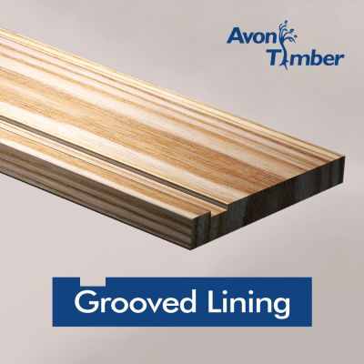 GROOVED SOLID ASH DOOR LINING SET