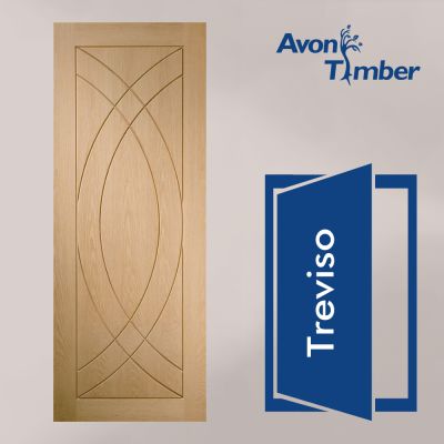 Oak Pre Finished Internal Door: Type Treviso