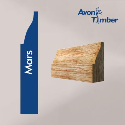 Solid American White Oak Mars Architrave (Per Metre)