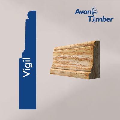 Solid American White Oak Vigil Architrave (Per Metre)