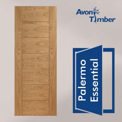 Internal Oak Veneer Door: Type Palermo Essential