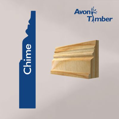 Solid Pine Chime Architrave (Per Metre)