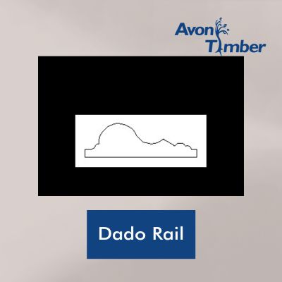 Redwood Dado Rail (Per Metre)