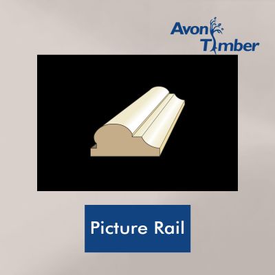 Redwood Picture Rail (Per Metre)