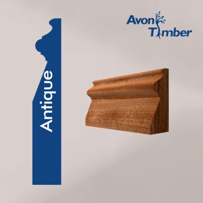 Solid Sapele Antique Architrave (Per Metre)