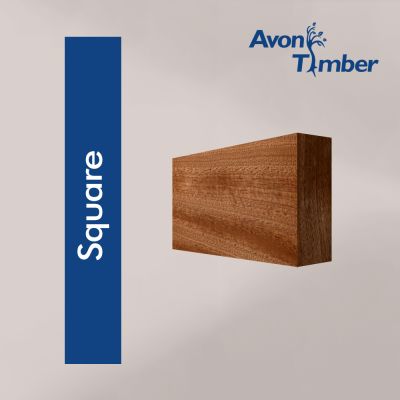 Solid Sapele Square Edge Architrave (Per Metre)