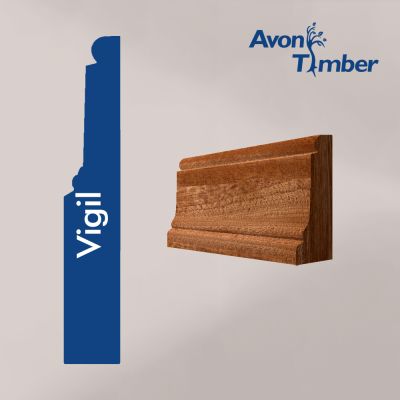 Solid Sapele Vigil Architrave (Per Metre)