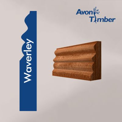 Solid Sapele Waverley Architrave (Per Metre)