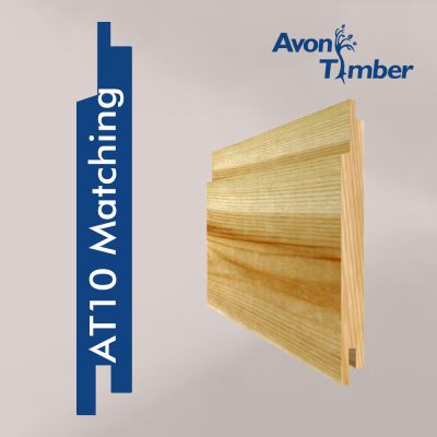 Siberian Larch Type AT10 Cladding (Per Metre) QUOTE ONLY