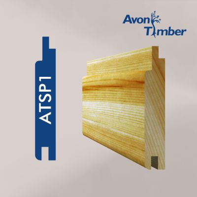 Siberian Larch Type ATSP1 Cladding (Per Metre) QUOTE ONLY