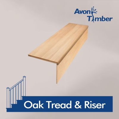 StairKlad Engineered Oak Tread and Riser Sets