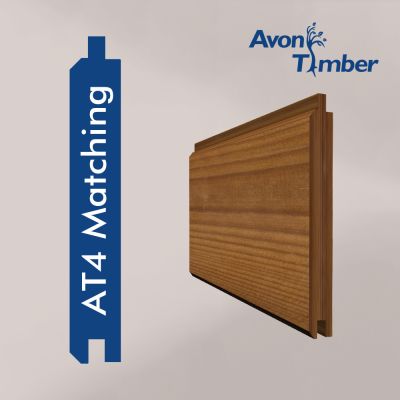 Thermowood 'D' Type AT4 Cladding (Per Metre)
