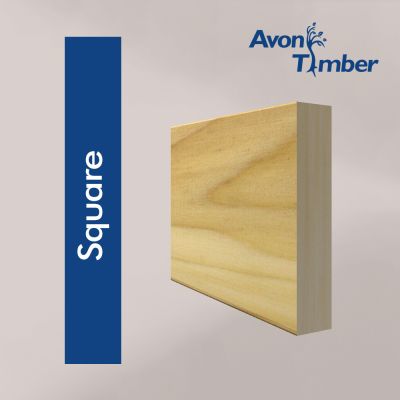 Solid Tulipwood Square Edge Skirting (Per Metre)