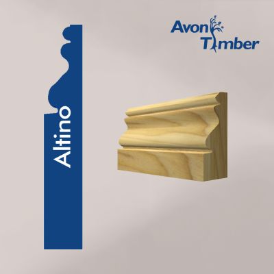 Solid Tulipwood Altino Architrave (Per Metre)