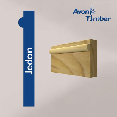 Solid Tulipwood Jedan Architrave (Per Metre)