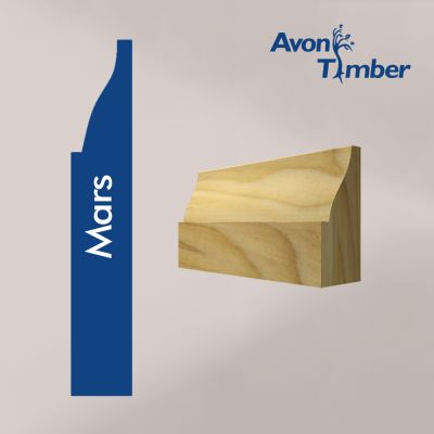 Solid Tulipwood Mars Architrave (Per Metre)