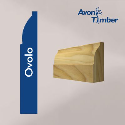 Solid Tulipwood Ovolo Architrave