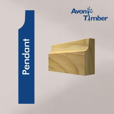 Solid Tulipwood Pendant Architrave (Per Metre)