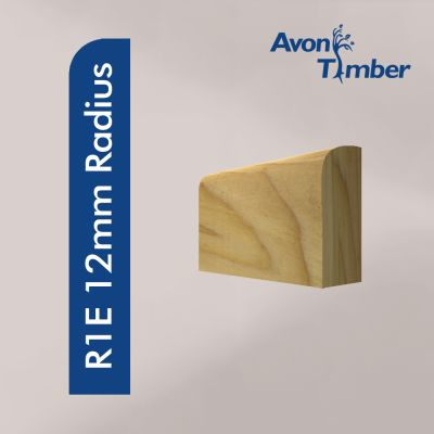 Solid Tulipwood Pencil Round (12mm Radius) Architrave (Per Metre)