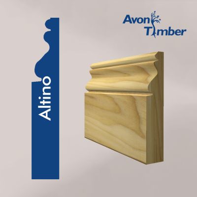 Solid Tulipwood Altino Skirting (Per Metre)