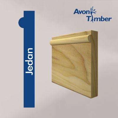 Solid Tulipwood Jedan Skirting (Per Metre)