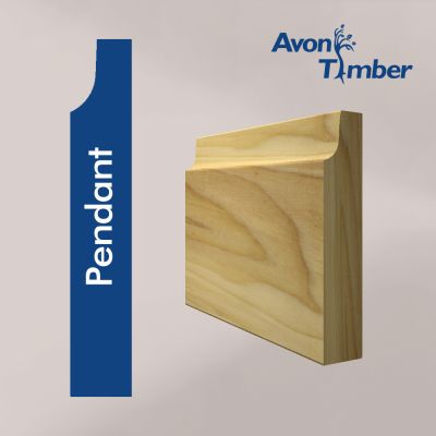 Solid Tulipwood Pendant Skirting (Per Metre)