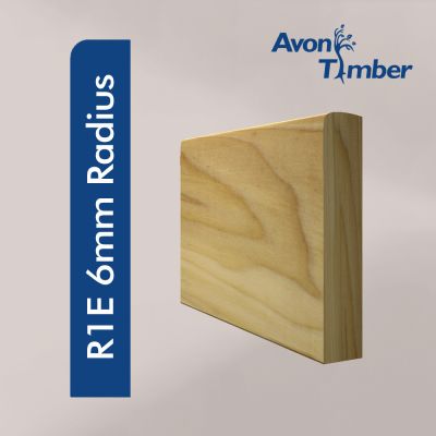 Solid Tulipwood Pencil Round (6mm Radius) Skirting (Per Metre)