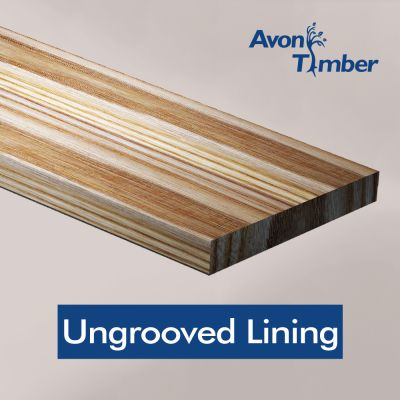 Ungrooved Solid Ash Door Lining Set With Doorstop