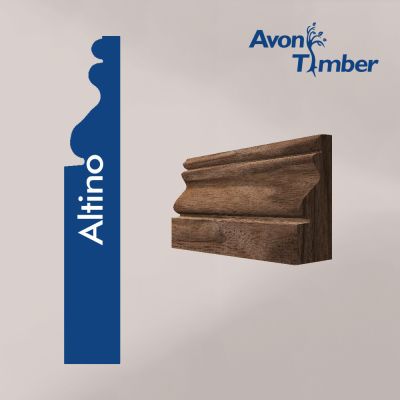 Solid American Black Walnut Altino Architrave (Per Metre)