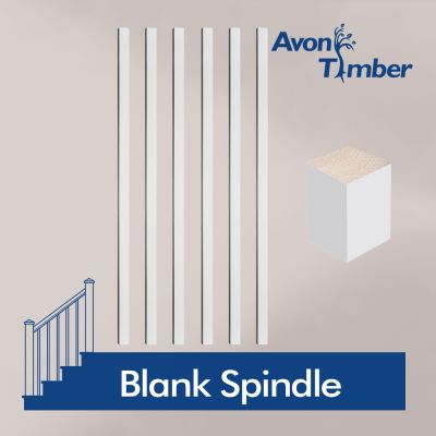 Benchmark White Primed Blank Spindle