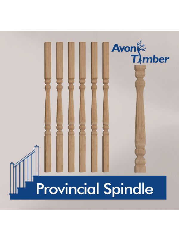 Benchmark Oak Provincial Spindle Avon Timber